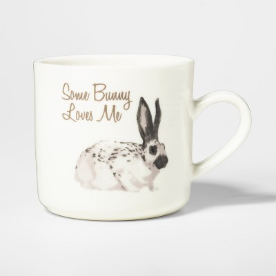 16oz Porcelain Some Bunny Loves Me Mug Cream - Threshold™ – Target  Inventory Checker – BrickSeek