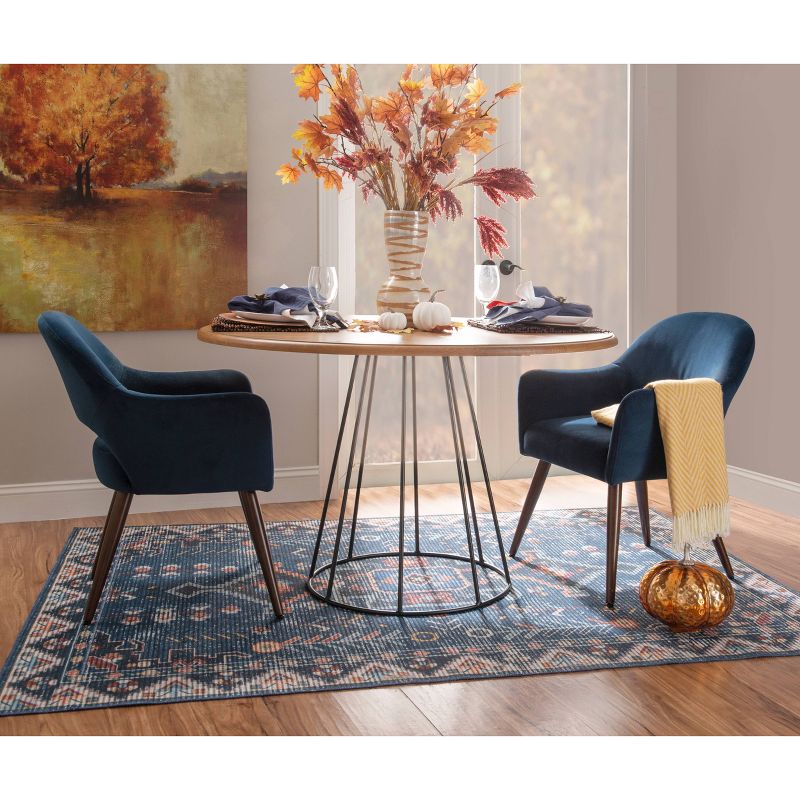 Serena Modern Round Dining Table Natural - Powell, 6 of 13