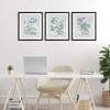 Stupell Industries Wild Blooms with Detailed Outlines 3pc Framed Print Under Glass Set - 2 of 4