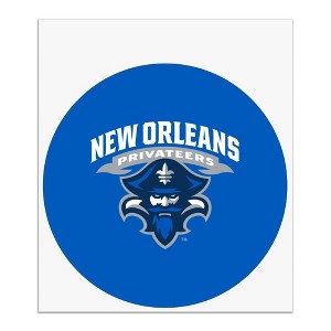 The University of New Orleans Primary Logo Automotive Car Window Locker Circle Bumper Sticker - 1 of 4