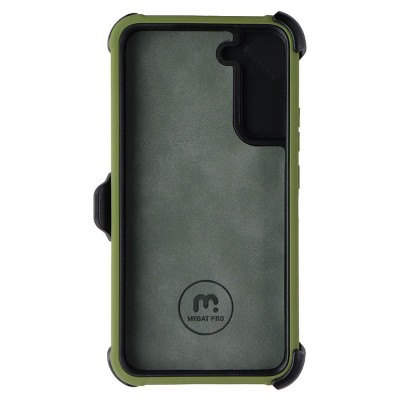 MyBat Pro Maverick Series Case + Holster for Samsung Galaxy S22+ (Plus) - Green
