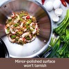 All-Clad Copper Core 5-Ply Stainless Steel Cookware Set 7 Piece Induction Oven Broiler Safe 600F Pots and Pans Silver - 2 of 4