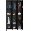 ODK 9 Doors Metal Office Storage Cabinet, Metal Lockers for Employees with 27 Hooks & 9 Shelves, 72 IN Steel Storage Cabinet for Home, Office, Gym - 3 of 4