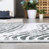 Large Area Rug, Machine Washable Low Pile Faux Wool Carpet, Non-Slip Foldable Floor Mat for Living Room Bedroom Playroom - 4 of 4
