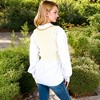 Anna-Kaci Women's Chunky Knit Sweater Vest with Chain Detail Crew Neck for Everyday Looks - 4 of 4