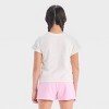 Girls' Short Sleeve Terry Top - Cat & Jack™ - 3 of 4