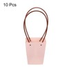 Unique Bargains Flower Bouquet Packaging Bag Trapezoid Paper Gift Bag for Party Favor - 3 of 4