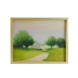 VIP Wood 15.75 in. Green Landscape Art Frame - 1 of 2
