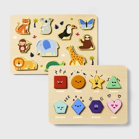 Target wooden animal puzzle on sale