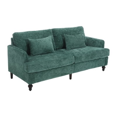 2-Seat Upholstered Loveseat Sofa Modern Couch for Living Room