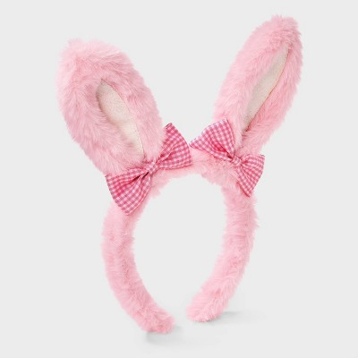 Girls' Easter Bunny Ears with Bows Headband - Cat & Jack™️