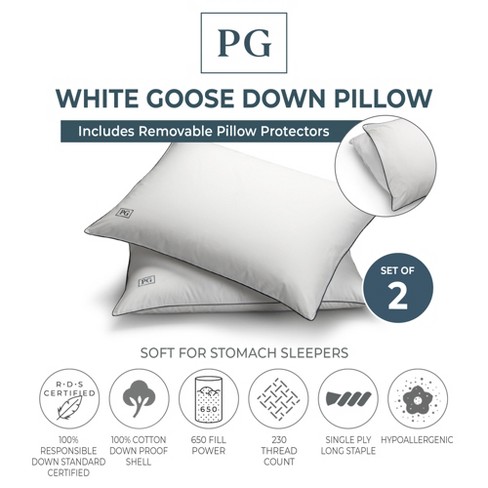 Rds certified down pillows sales