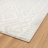 Luxe Weavers Diamond Floral Cream Indoor Area Rug - 4 of 4