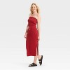 Women's Leisure Studio French Terry Midi Pencil Skirt - Universal Thread™ - 3 of 3
