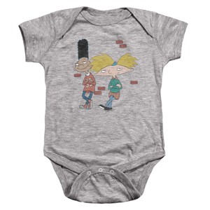 Baby Hey Arnold Arnold And Gerald Leaning Infant Bodysuit - 1 of 3