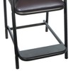 Drive Medical Water Resistant Elderly Senior Hip Surgery Patient Recovery Shower Bathing High Chair for Hospice, Nursing Homes, and Hospitals, Brown - 3 of 4