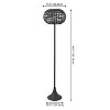 JONATHAN Y Jaemin Modern Coastal Faux Rattan Integrated Indoor/Outdoor LED Solar Powered Floor Lamp - 4 of 4
