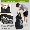 Generic Mesh Soccer Ball Bag Heavy Duty XL 10-13 Basketball Volleyball Football Coach Equipment Bag - 4 of 4