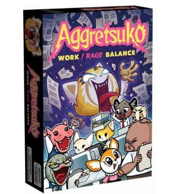 Aggretsuko Work/Rage Balance Board Game