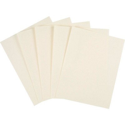 Staples Cover Stock Paper 67 lbs 8.5" x 11" Ivory 250/Pack (82996)