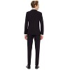 OppoSuits Teen Boys' Solid Color Suits - Black Knight - Black - Size 16 Years - image 2 of 4