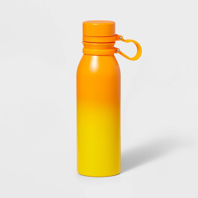 Stainless Steel 20oz Water Bottle Orange Ombre - Sun Squad&#8482;, 1 of 4