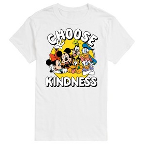 Men's - Disney - Choose Kindness Short Sleeve Graphic T-Shirt - 1 of 4