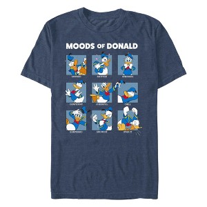 Men's Mickey & Friends The Moods of Donald Duck T-Shirt - 1 of 3