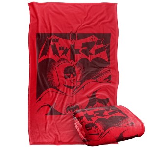 BATMAN Batcave Dad'S Garage Coperta super morbida al tatto setoso - 152
