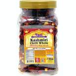 Kashmiri Chilli Whole Stemless (Deggi Mirch) - 9oz (255g) - Rani Brand Authentic Indian Products