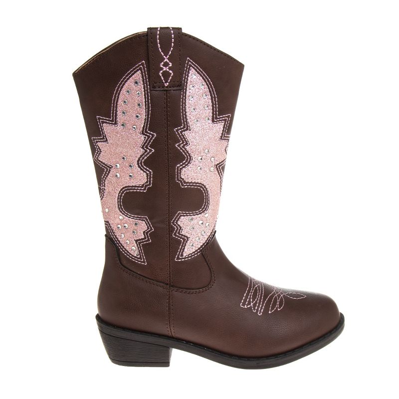 Kensie Girl Cowgirl Boots (Little Kids), 2 of 9
