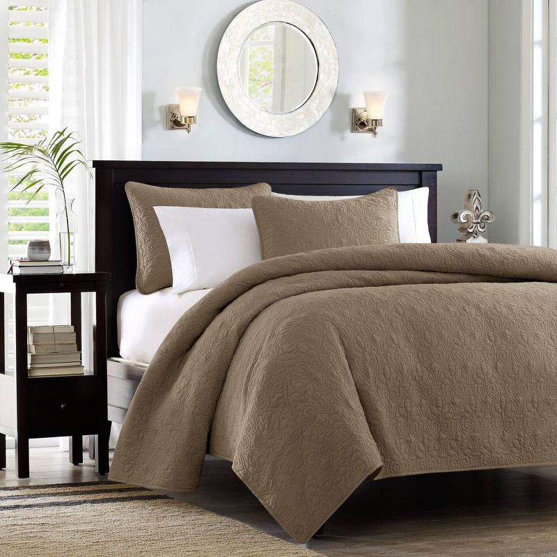 Madison Park Vancouver Reversible Coverlet Set, 3 of 12
