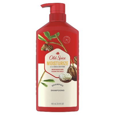 Old Spice Moisturize with Shea Butter, Shampoo for Men, 22 fl oz