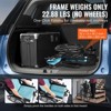 VEVOR Wheelchair, Durable Aluminum Alloy Ultra-Lightweight Wheelchairs, Portable Wheelchair with Flip-Back Desk-Length Arms - 3 of 4