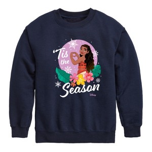 Boys' - Disney - Tis The Season Graphic Long Sleeve Fleece Sweatshirt - 1 of 4