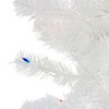 Northlight 4' Pre-Lit White Pine Slim Artificial Christmas Tree - Multi Lights - image 2 of 3