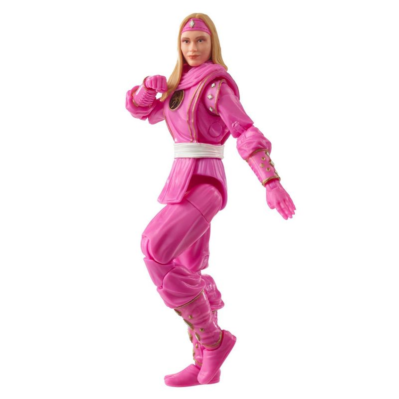 Power Rangers Lightning Collection Mighty Morphin Ninja Pink Ranger Action Figure (Target Exclusive), 5 of 18