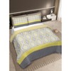 Boersma 3 Piece Geometry Circle Printed Duvet Cover Set Twin Size for Home Bedroom Decor - 2 of 4