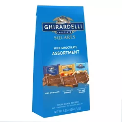 Ghirardelli Premium Milk Assortment Chocolate Squares - 5.66oz