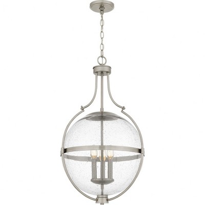 Quoizel Lighting 3 - Light Pendant in  Brushed Nickel