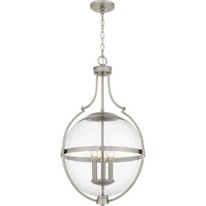 Quoizel Lighting 3 - Light Pendant in  Brushed Nickel - 1 of 1