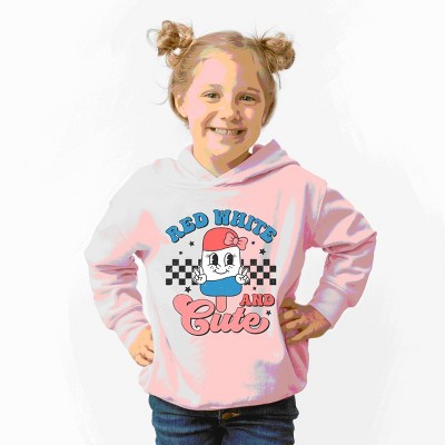 The Juniper Shop Red White And Cute Popsicle Toddler Hoodie - 2T - Pink