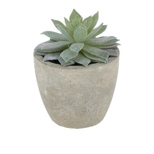 Unique Bargains Artificial Plants Plastic Pink 2.36"x2.36"x2.76" 1 Pcs - 1 of 4