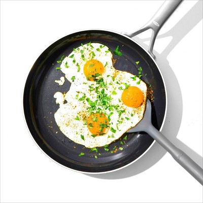 Mira Tri-Ply Stainless Steel Non-Stick Frying Pan Set with Ceramic Coating
