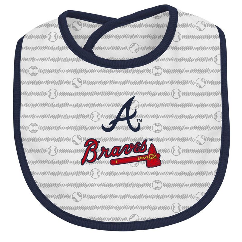 MLB Atlanta Braves Infant Boys&#39; Layette Set, 3 of 5