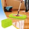 Aoibox Reusable Microfiber Mop Pads for Swiffer Sweeper, Dry and Wet Floor Cleaning Cloths, 4-Pack for Hardwood, Tile, and Laminate Surfaces - 3 of 4