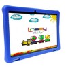 LINSAY 10.1"Octa Core 128GB Storage Android 15 Tablet with Yellow Kids Defender Case - 2 of 3