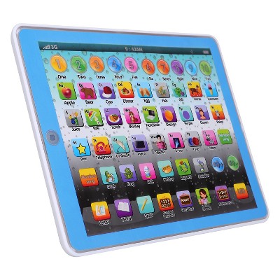 iMountek"Kid's Educational Learning Tablet for Ages 2-7, Fun & Interactive Study Pad for Boys & Girls"Blue&Pink
