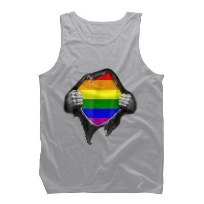 Adult Design By Humans Pride Shirt Rip Open Shirt By Luckyst Tank Top