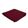 Jacob Alexander Men’s Solid Satin Pocket Square - 3 of 4